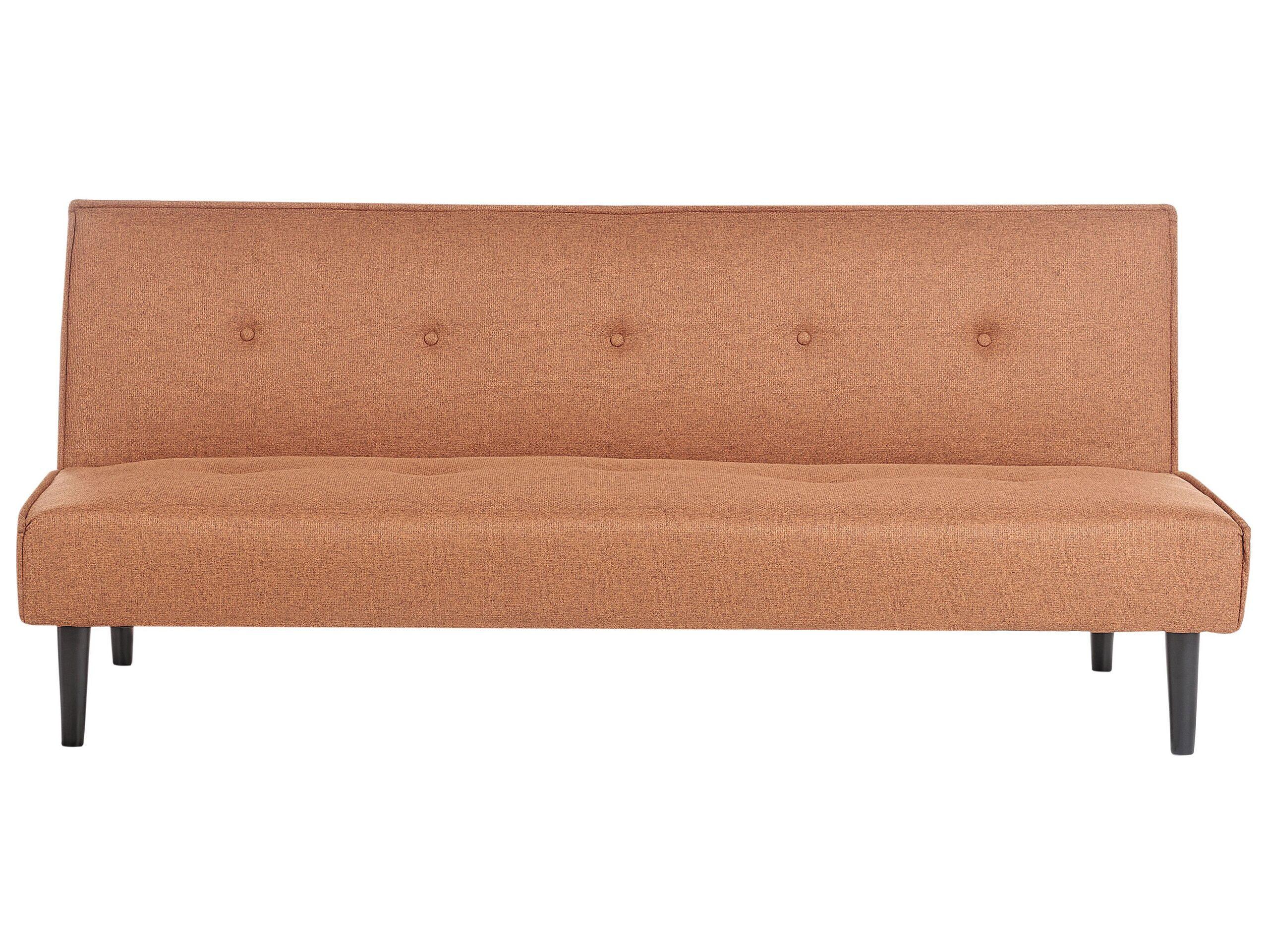 Beliani Schlafsofa aus Polyester Retro VISBY  