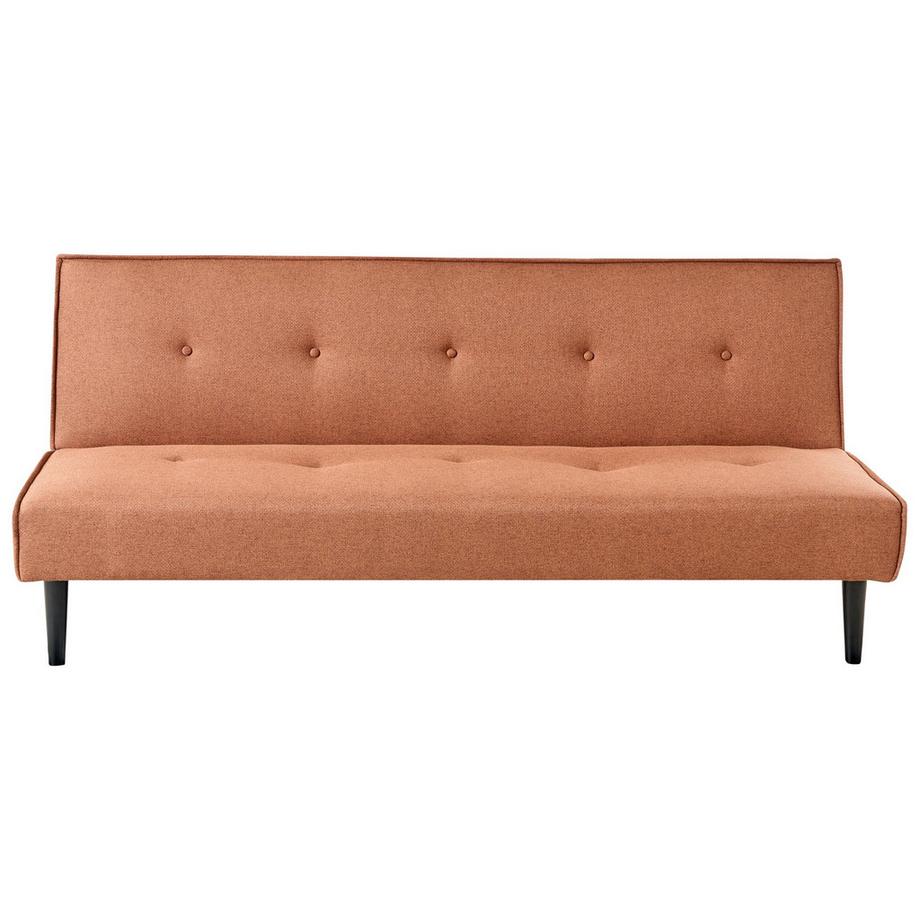 Beliani Canapé-lit en Tissu Rétro VISBY  