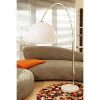 mutoni  Lampada ad arco 208 cm bianca 