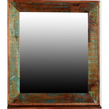 Miroir de salle de bain Vintage Boat multicolore 79x68