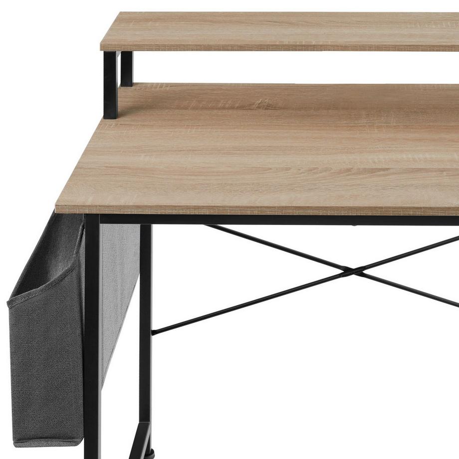 Tectake Scrivania Everett Stile Industriale  