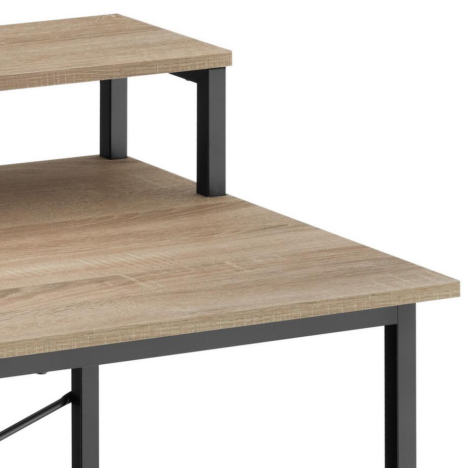 Tectake Scrivania Everett Stile Industriale  