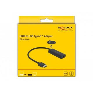 DeLock  DeLOCK Adattatore HDMI-A maschio a USB Type-C femmina (DP Alt Mode) 4K 60 Hz 