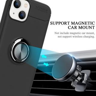 Cadorabo  Housse compatible avec Apple iPhone 14 - Coque de protection avec anneau de focalisation en silicone TPU 