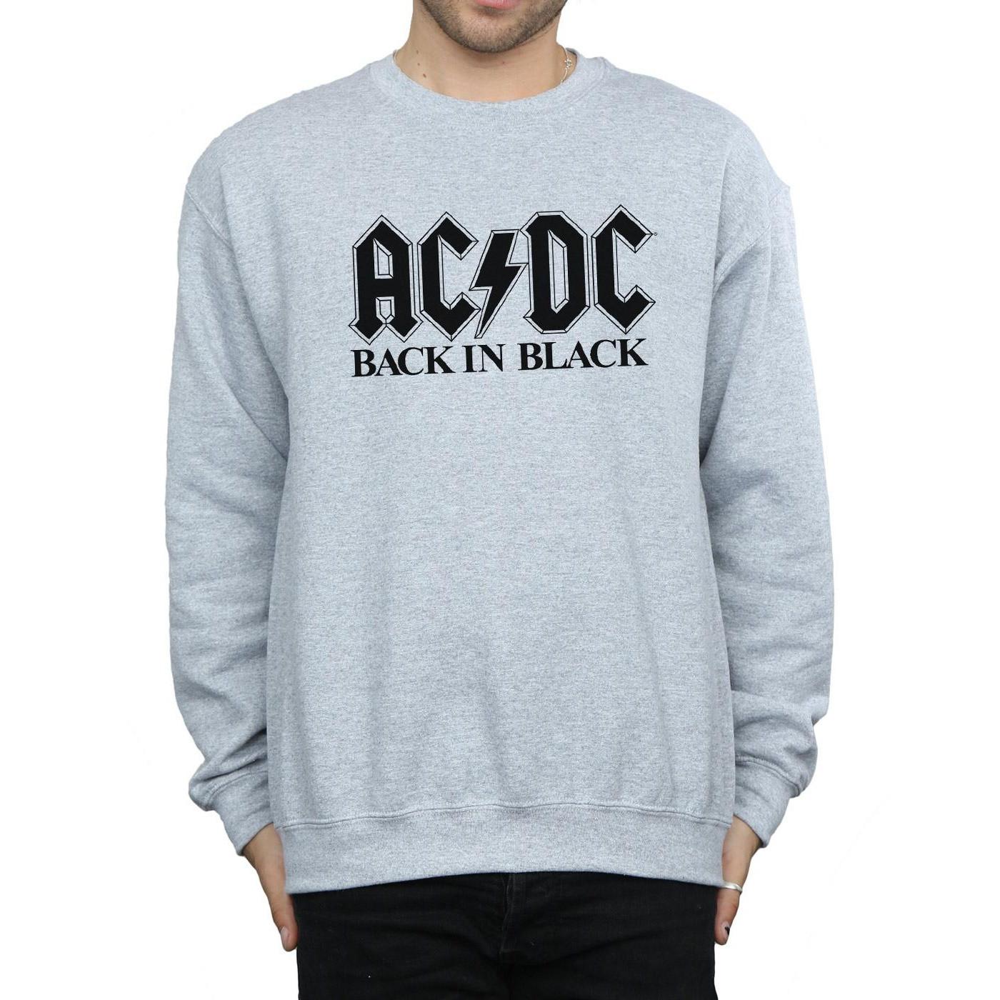 AC/DC ACDC Back In Black Sweatshirt  