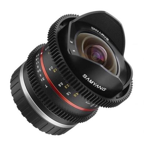 Samyang  Samyang 8 mm T3.1 V-DSLR UMC Fish-Eye II (monte électronique) 