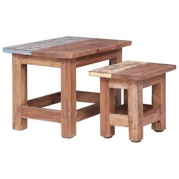 Table gigogne bois