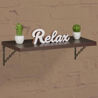 B2X 2x Regalträger aus Gusseisen mit Kette  