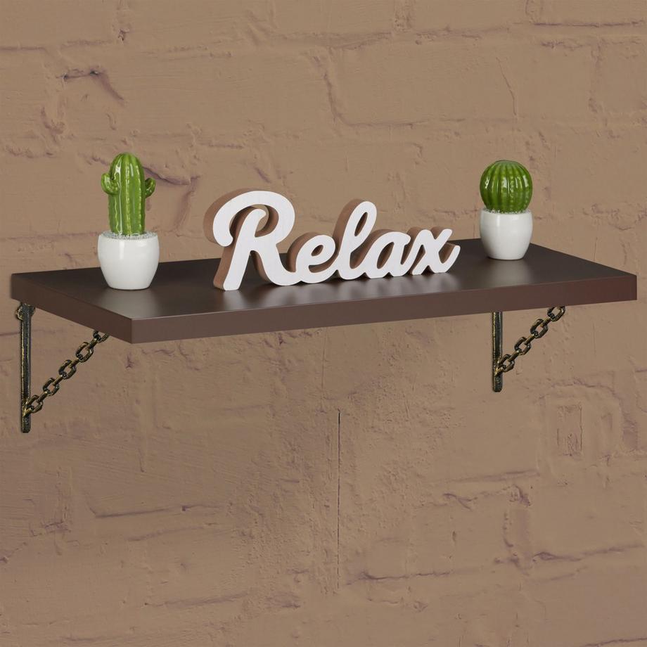 B2X 2x Regalträger aus Gusseisen mit Kette  