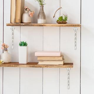 B2X 2x Regalträger aus Gusseisen mit Kette  