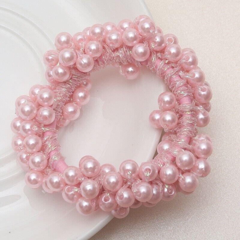 B2X  Epingle à cheveux avec perles - rose 