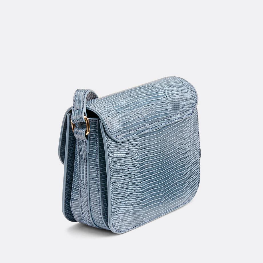 La Redoute Collections Borsa a mano con stampa lucertola  