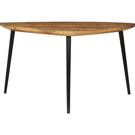 mutoni Table basse Melbourne noir 80x80  