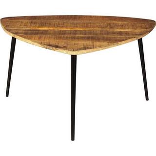 mutoni Table basse Melbourne noir 80x80  