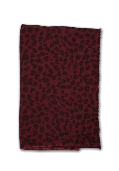 CASH-MERE.CH Sciarpa Leopardata  