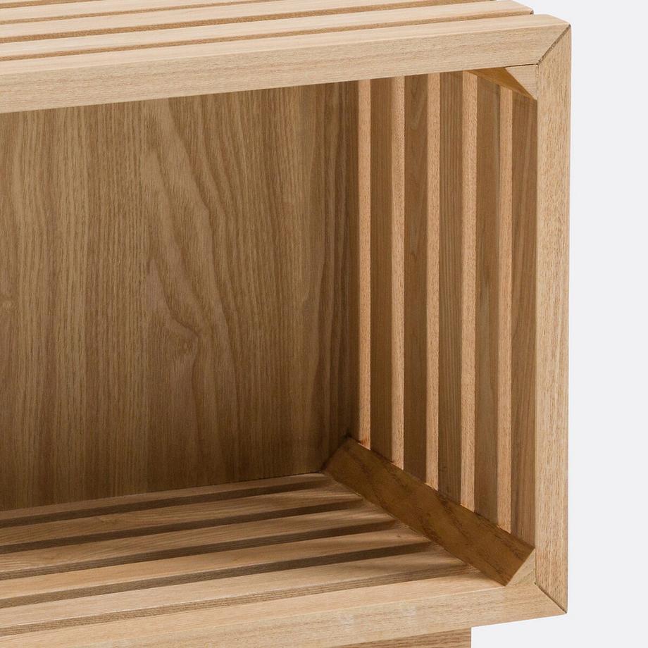 La Redoute Intérieurs Table basse plaqué frêne  