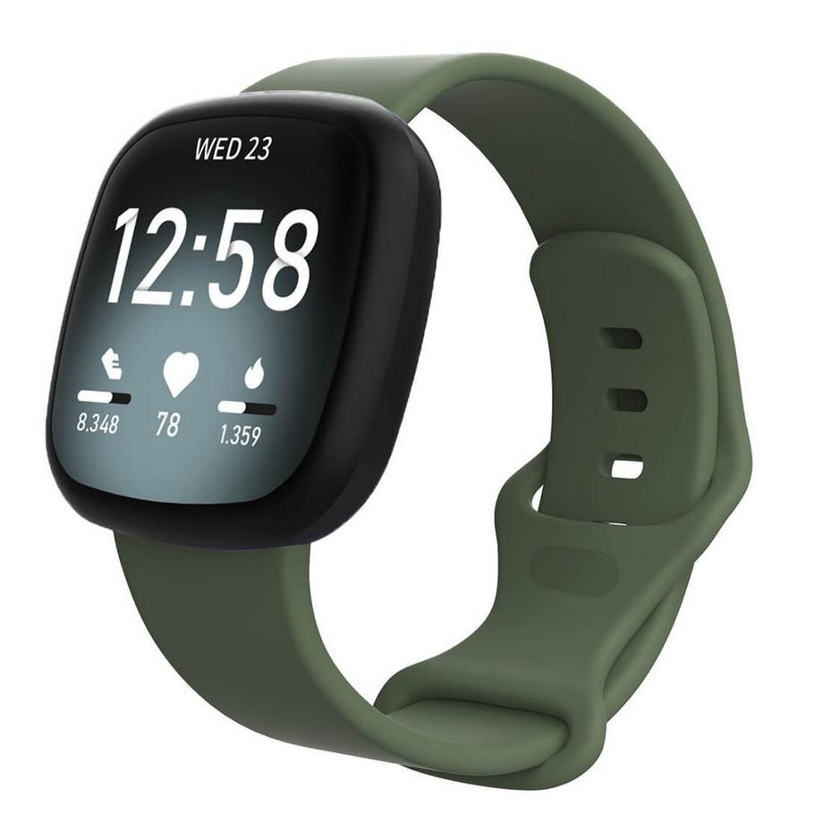 Cover-Discount  Fitbit Versa / Sense - Silikon Ersatzarmband 