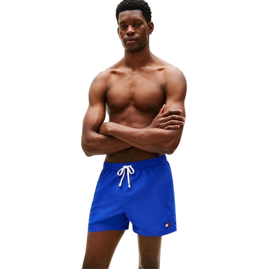 TOMMY HILFIGER Badeshorts mit Flaggen-Design  