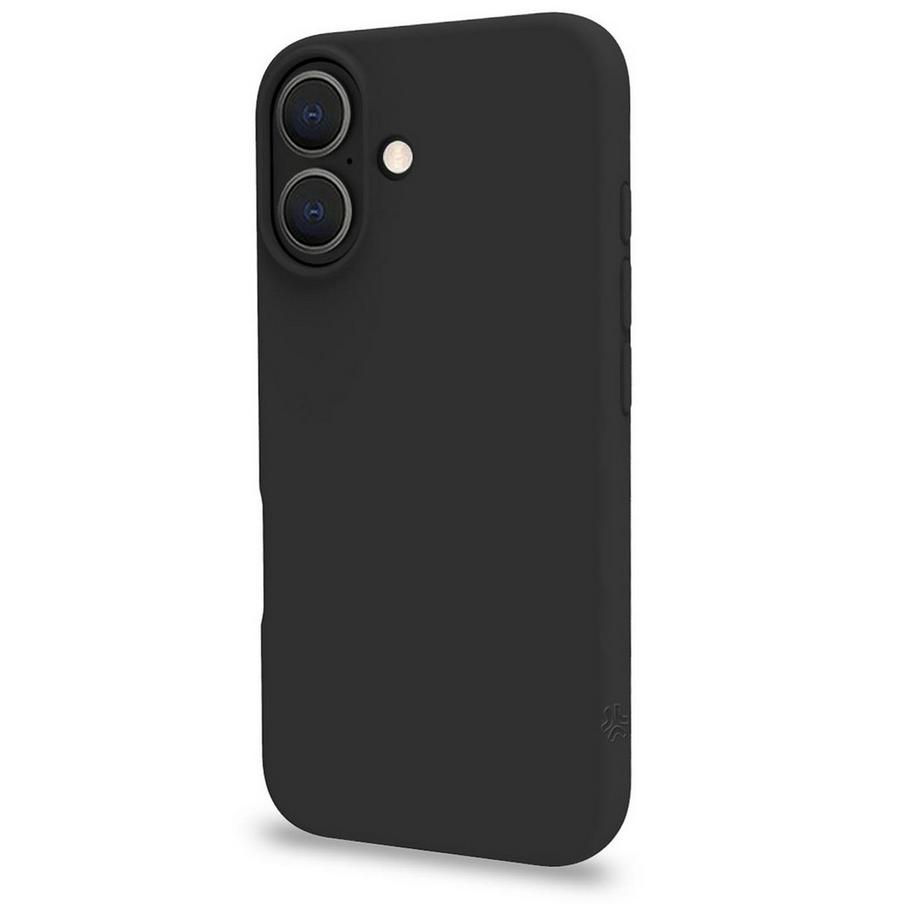 Cromo Coque en caoutchouc souple iPhone 16e Noir
