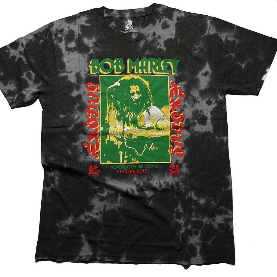 Bob Marley Bob Marley Exodus Tie-Dye T-Shirt  