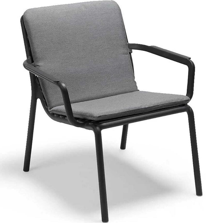 Coussin de jardin pour chaise Doga Relax gris clair