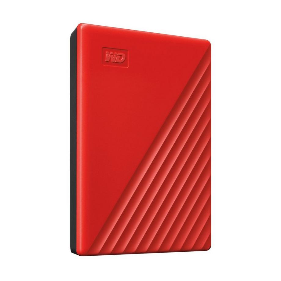 Western Digital  My Passport disco rigido esterno 4 TB Rosso 