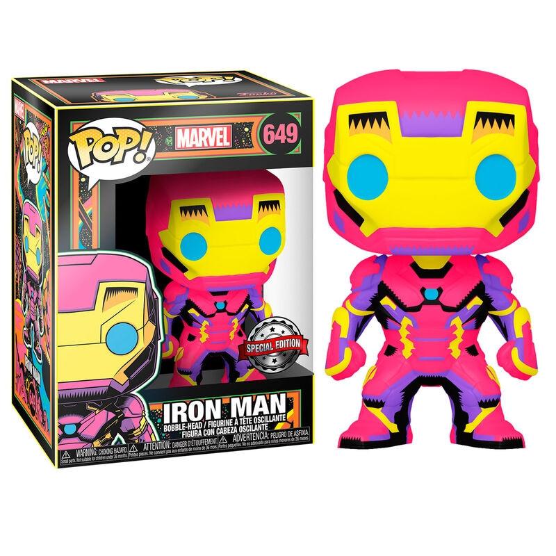 Funko  Pop! Heroes Black Light Iron Man (Nr.649) 