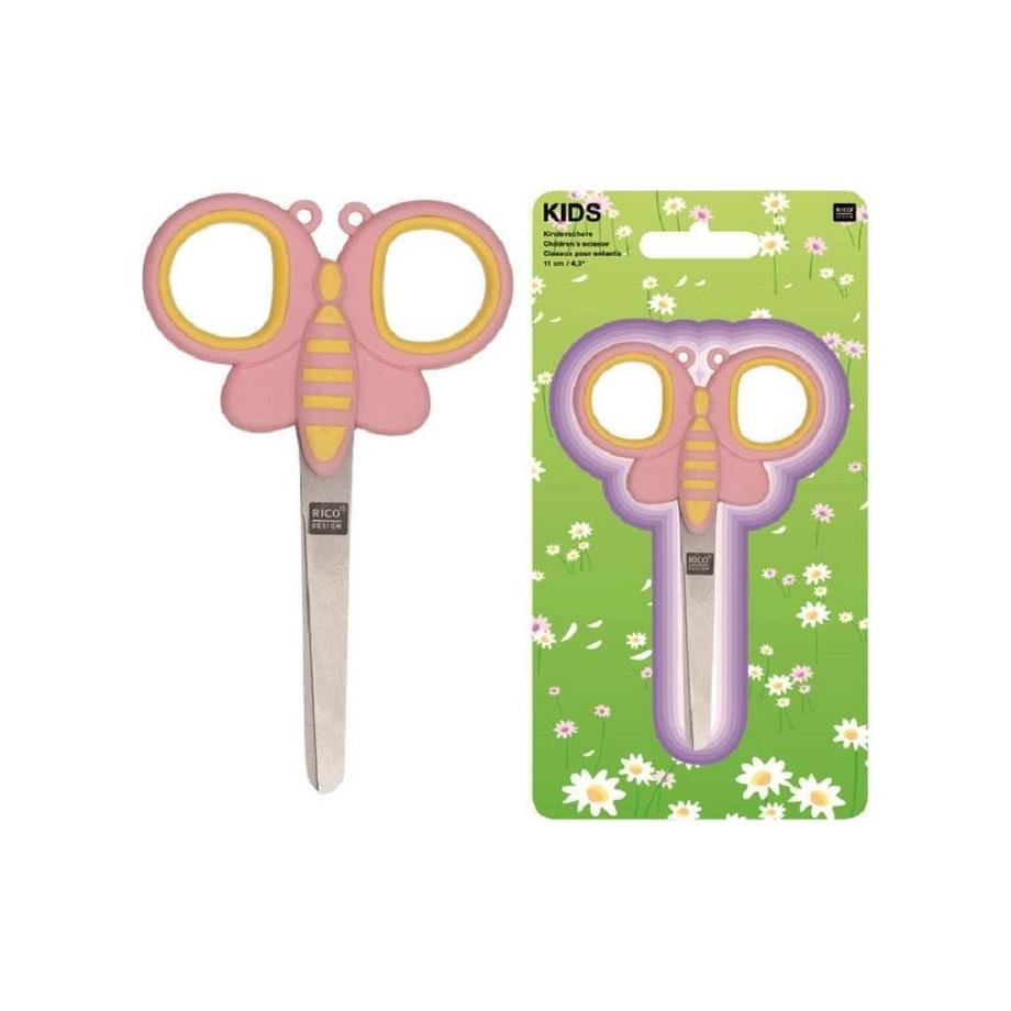 RICO-Design Ciseaux pour enfants  Papillon  