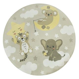 Paco Home Tapis de tapis pour enfants Star Cloud Tiger Elephant  