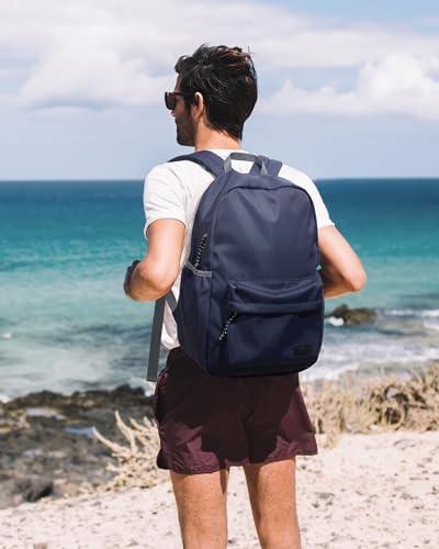 Only-bags.store  Leichter Schulrucksack Rucksack: lässige Schultasche mit Laptopfach Wanderrucksack 