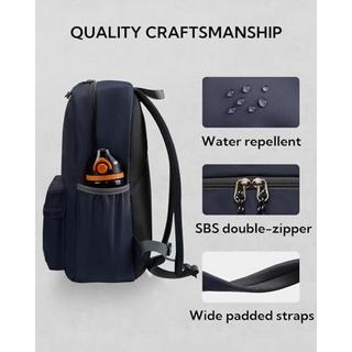 Only-bags.store  Leichter Schulrucksack Rucksack: lässige Schultasche mit Laptopfach Wanderrucksack 