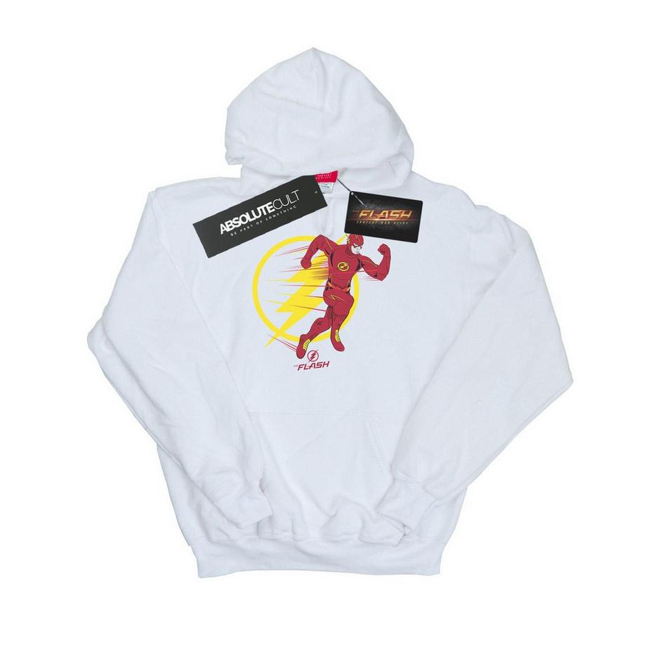 Felpa Con Cappuccio Flash Emblema
