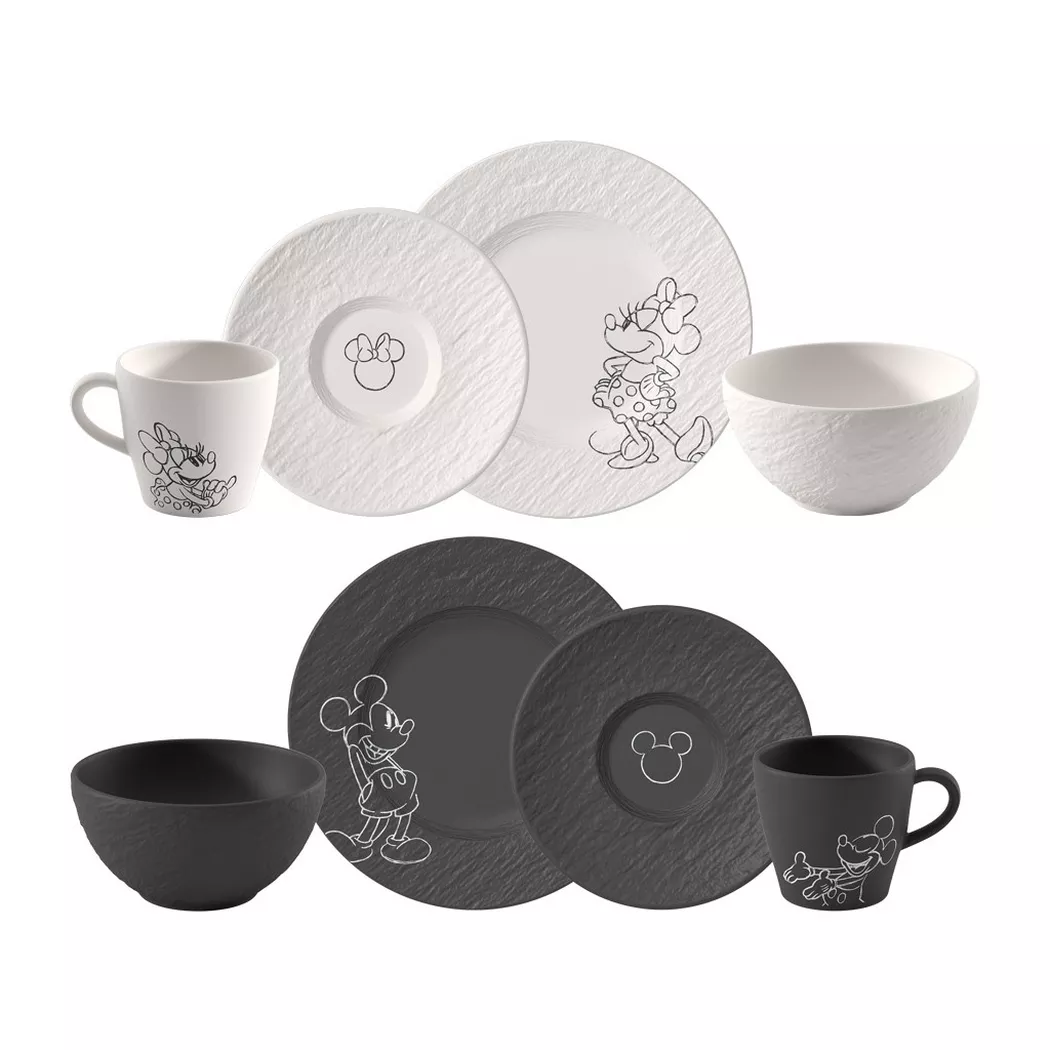 Manufacture Rock Mickey Mouse Frühstücksset, 8-teilig