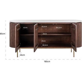 mutoni Sideboard Barkley gold 180  