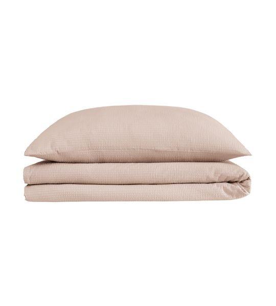 Flair Seersucker Uni Set de linge de lit  