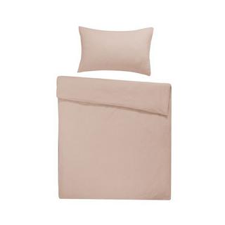 Flair Seersucker Tinta Unita Set Biancheria da Letto  