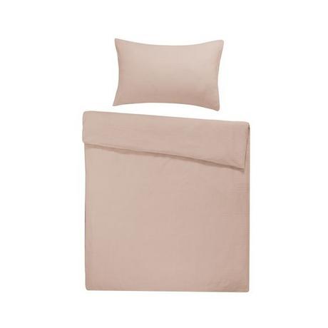 Flair Seersucker Tinta Unita Set Biancheria da Letto  