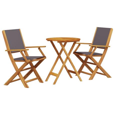 VidaXL Bistro set akazienholz  