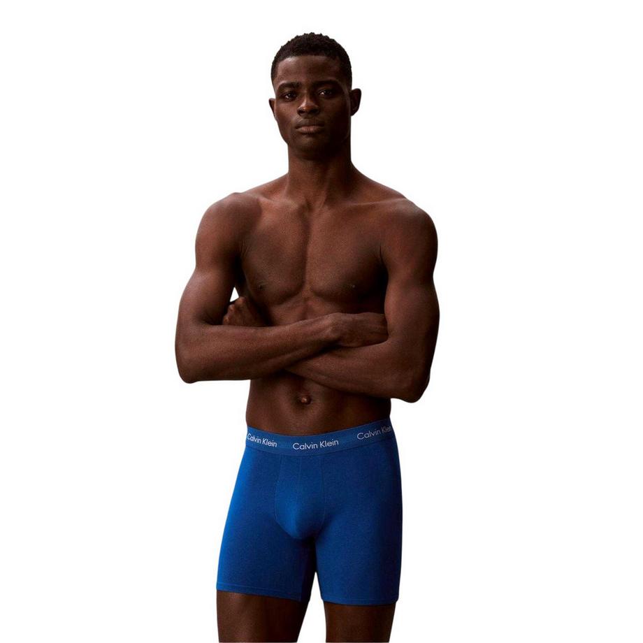 Calvin Klein Boxers Mélange Coton Pack de trois  