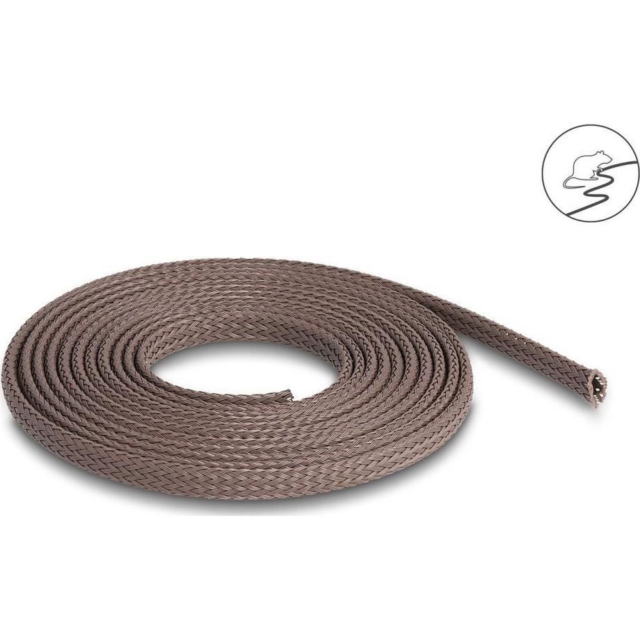 DeLock  Geflechtschlauch nagerfest 