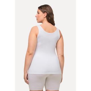 Ulla Popken  Maillot de corps en jersey de coton, col V 