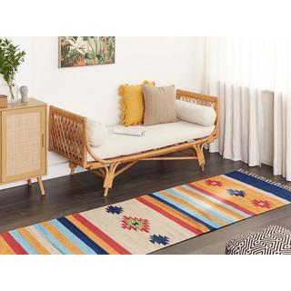 Beliani Tapis en Coton Traditionnel TARONIK  