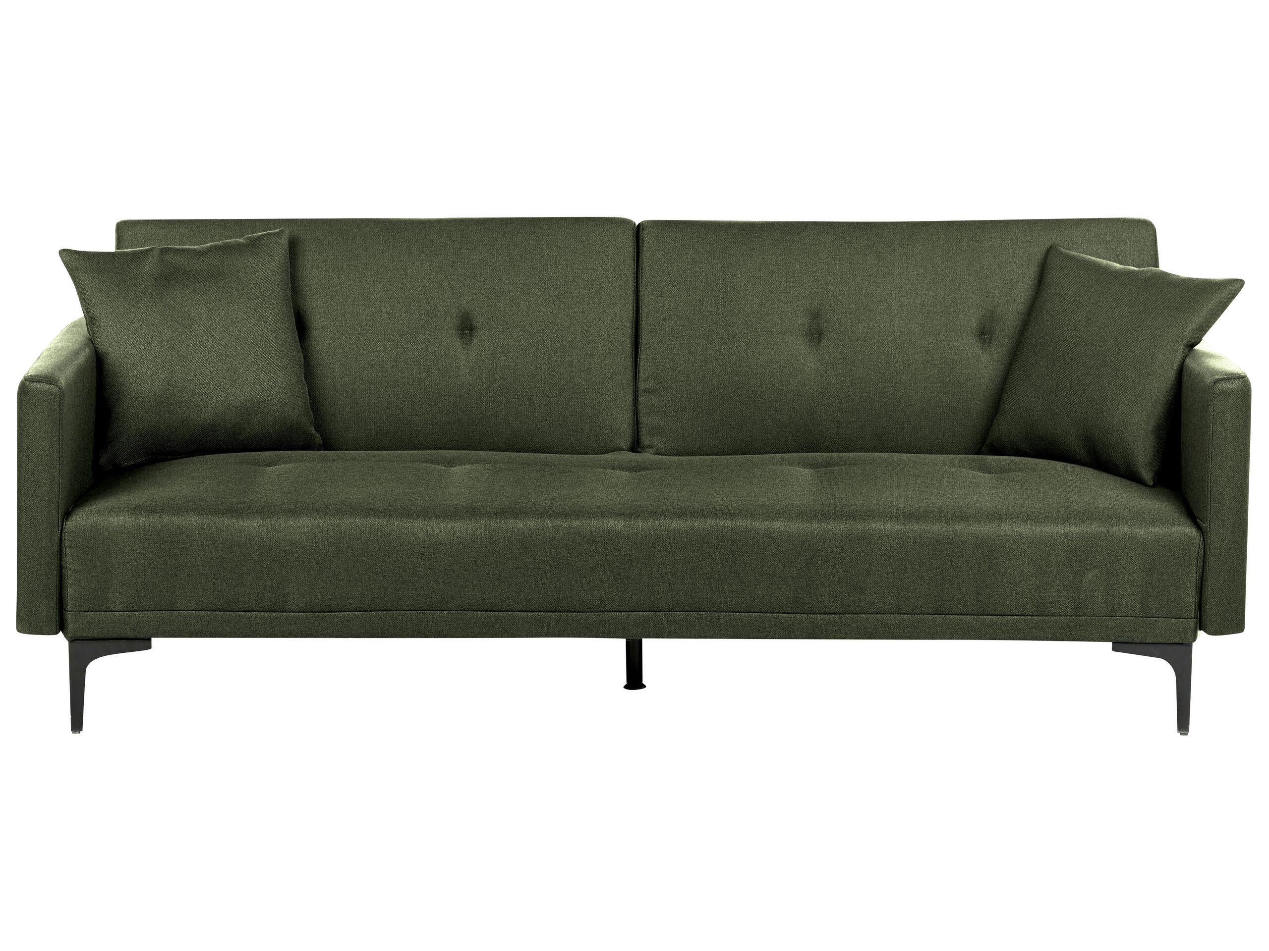 Beliani Schlafsofa aus Polyester Retro LUCAN  