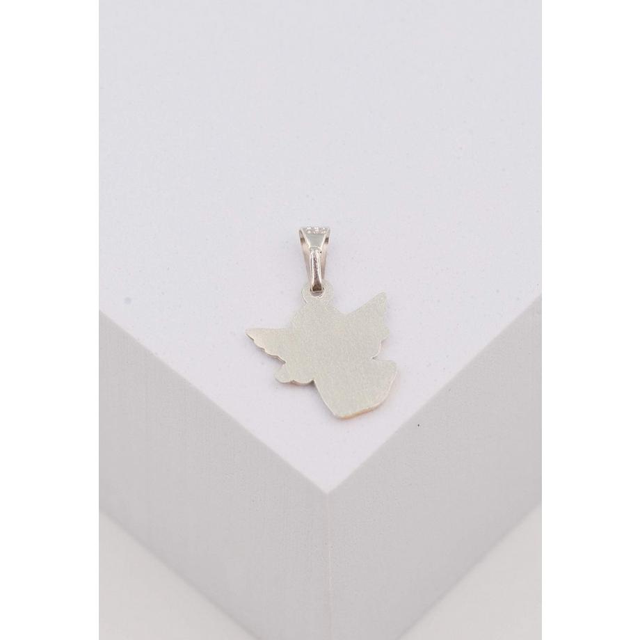 MUAU Schmuck  Pendentif ange en or jaune 750, 19x13mm 