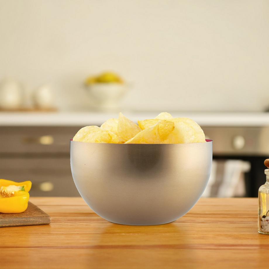 Northix Ciotola da portata in acciaio inox  