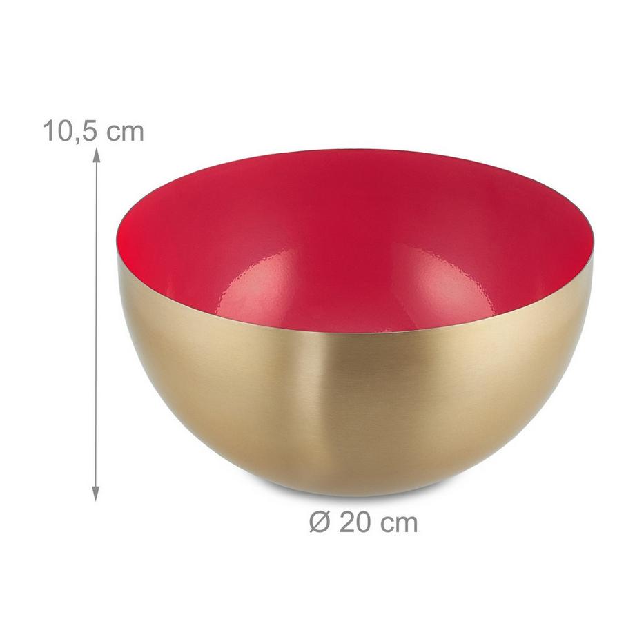 Northix Ciotola da portata in acciaio inox  