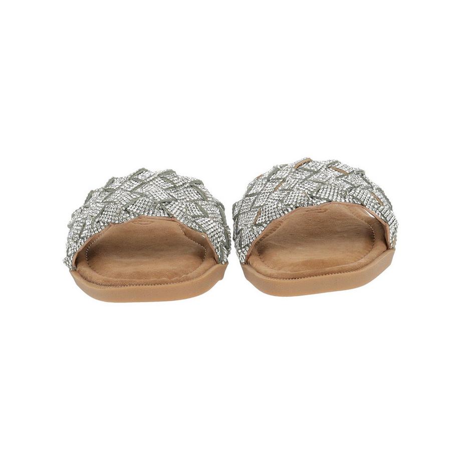Lazamani Ciabatte 33754 Rhinestone Slides  