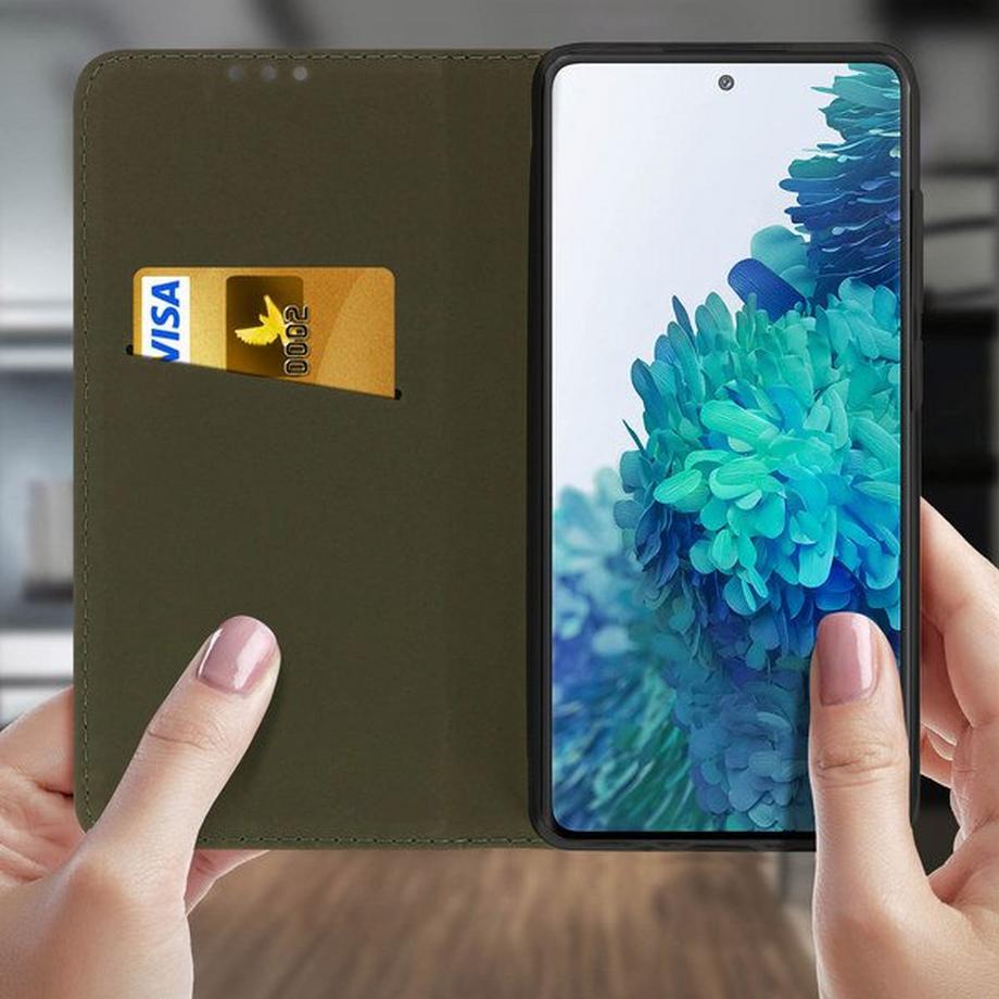 Avizar  Samsung S20 FE Book Cover Schwarz 