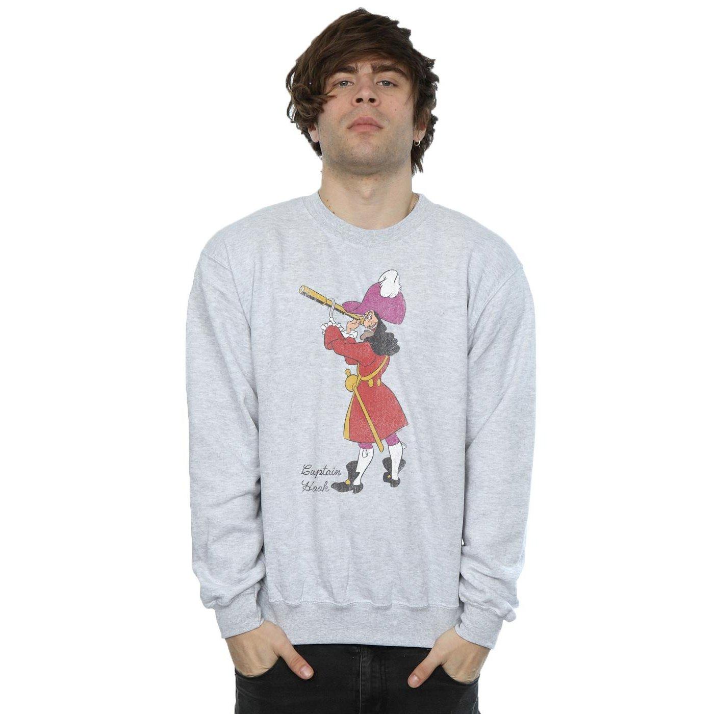 Peter Pan Classic Captain Hook Print Sweatshirt  