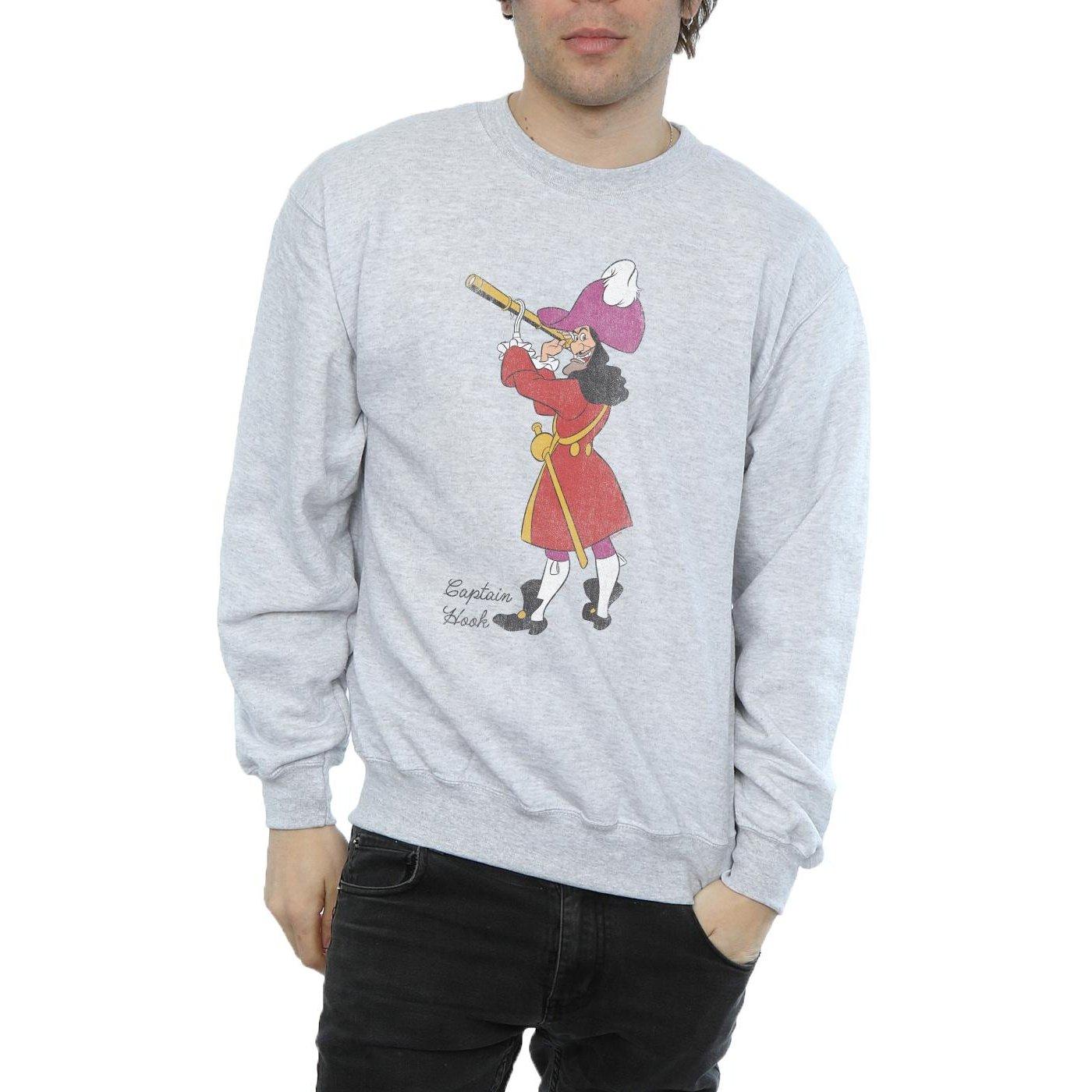 Peter Pan Sweatshirt Classique Imprimé Capitaine Crochet  